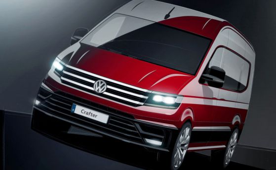 Volkswagen разкри как ще изглежда новият Crafter