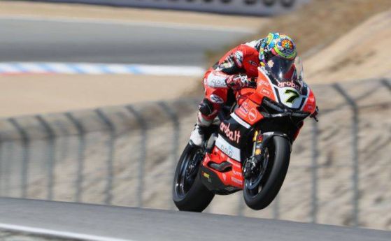 WSBK: Чаз Дейвис най-бърз на тренировките на „Лагуна Сека”