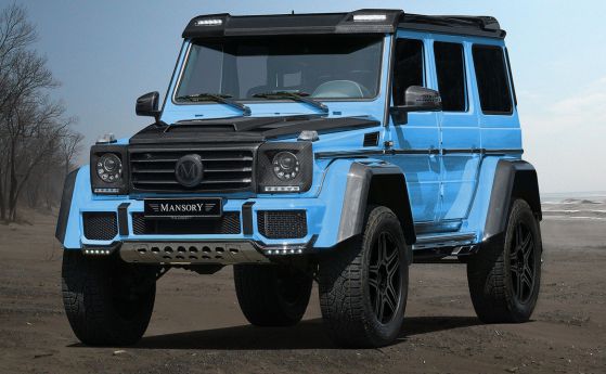 Mercedes G500 4x4² падна в ръцете на Mansory