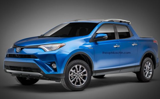 Fiat Toro вдъхнови рендъри на RAV4 и Peugeot 3008 като пикапи 