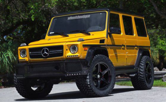 Американци направиха фалшив Mercedes G500 4×4²