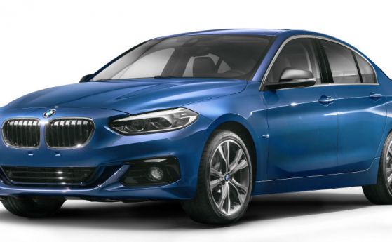 Новият седан на BMW - с предно задвижване и само в Китай 