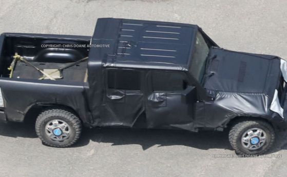 Ето го! Jeep Wrangler - пикап идва скоро!