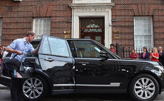 Продават на търг луксозен Range Rover на Уилям и Кейт