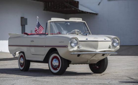 Amphicar 770: Колата, с която Линдън Джонсън втрещявал гостите си