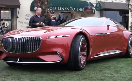 Vision Mercedes-Maybach 6 се оказа огромна количка с дистанционно (видео)