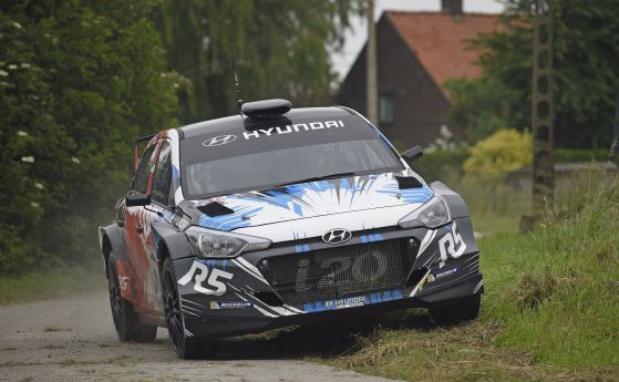 Hyundai i20 R5 дебютира във WRC2 на рали "Франция"