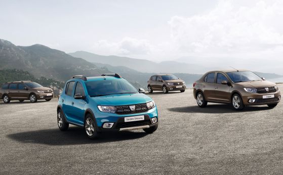 Dacia с четири обновени модела на автосалона в Париж