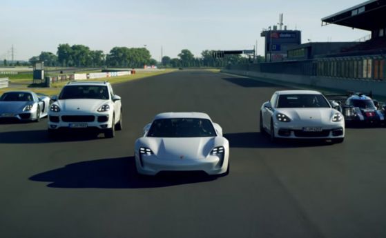 Porsche показа електрифицираните си модели (Видео)