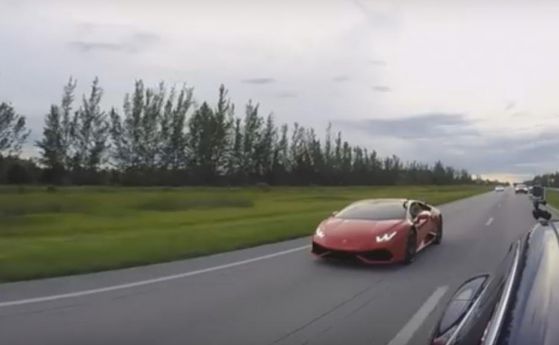 Чудовищната Tesla Model S P100D мери сили с Lamborghini Huracan (видео)