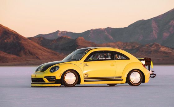 Най-бързият Volkswagen Beetle в света разви 330 км/ч