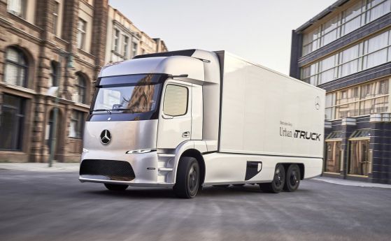 Mercedes променя товарните камиони с концепцията Urban eTruck  