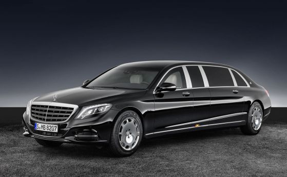 Бронираният Mercedes-Maybach S600 Pullman Guard: Разтегнат танк на четири гуми 