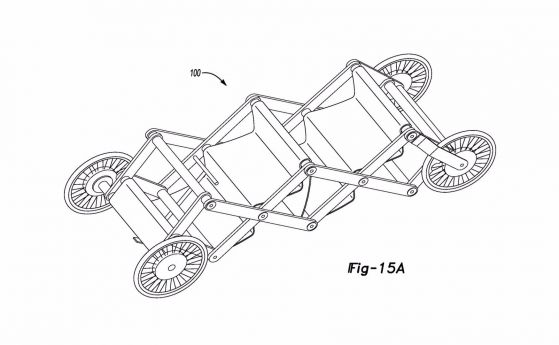 Ford патентова сгъваем автомобил