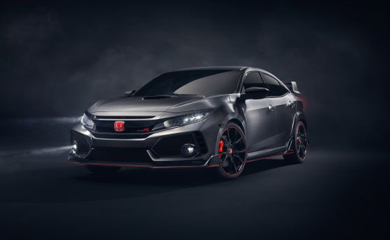Honda представя новия Civic Type R Prototype в Париж