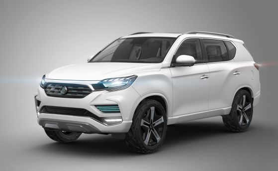 Концептът SsangYong LIV-2 или следващият Rexton на показ в Париж 