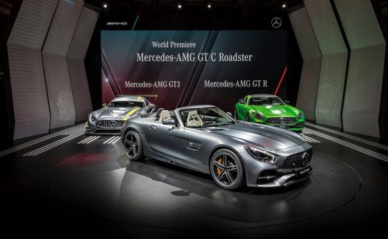 Роудстърите Mercedes-AMG GT и GT C ще развяват коси от 2017 г.