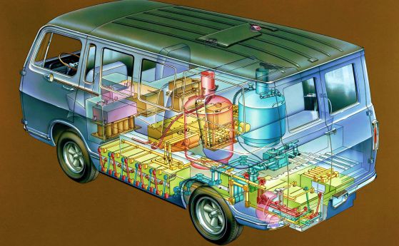 Electrovan: първият автомобил с горивни клетки стана на 50 години