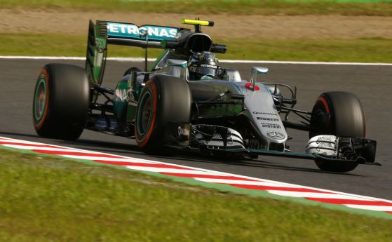 F1: Розберг излъга Хамилтън в квалификацията на Сузука