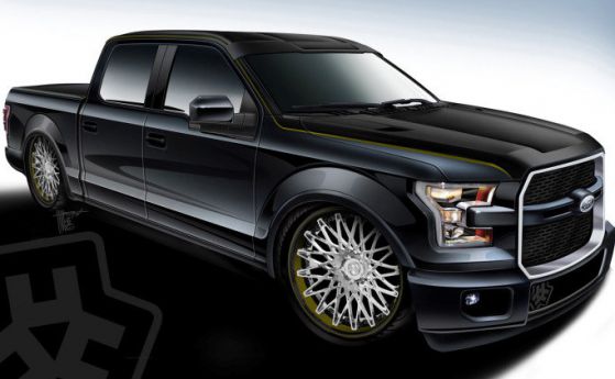Ford показа четири тунинговани F-150 за SEMA