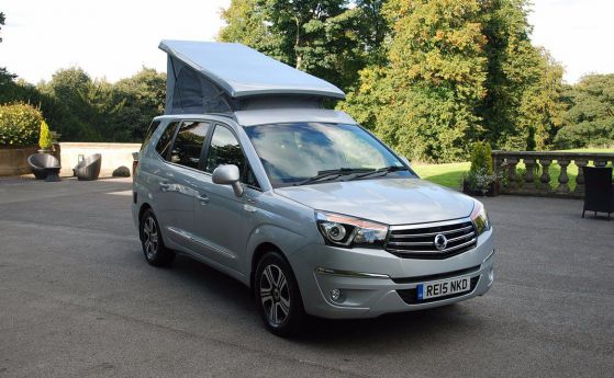 Ssangyong показа Turismo-кемперван