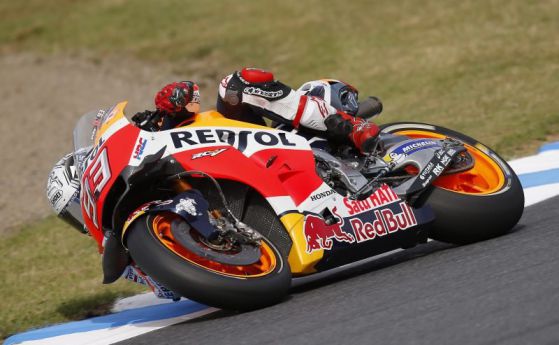 MotoGP: Педроса счупи ключица, Аояма го замества (видео)