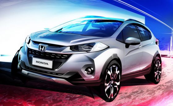 Субкомпактният кросоувър Honda WR-V идва през ноември
