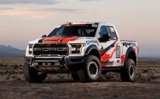 Ford пускат почти заводски F-150 Raptor на Baja 1000