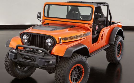 Jeep показва ретро-модерен офроудър на SEMA