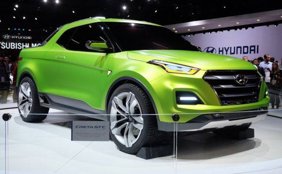 Hyundai показаха Creta като концептуален пикап