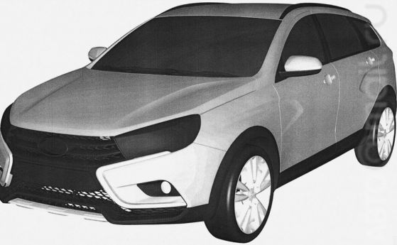 Първи изображения на оф-роуд комбито Lada Vesta Cross