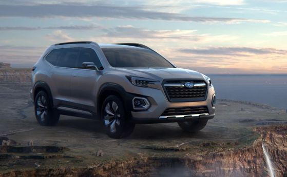 5,2-метровият Subaru VIZIV-7 ще бори VW Atlas (видео)