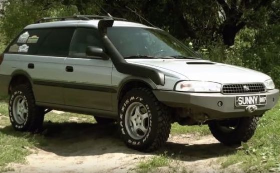 Subaru Legacy Outback за тежък оф-роуд? Може! (видео)