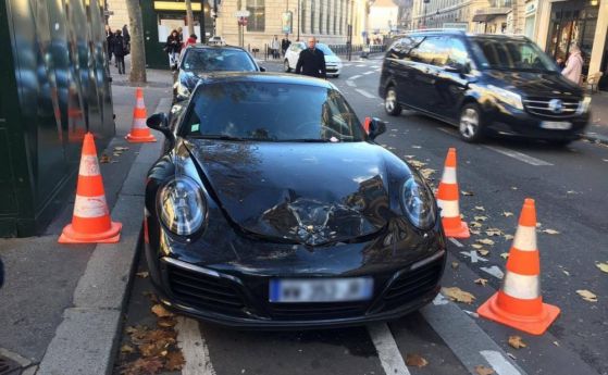 Сапьори взривиха Porsche 911 в Париж? Не съвсем  