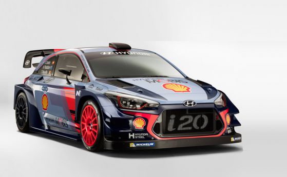 Новият Hyundai i20 Coupe WRC щурмува Световния рали шампионат
