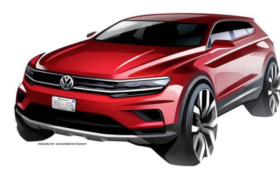 Представят големия Volkswagen Tiguan Allspace в Детройт