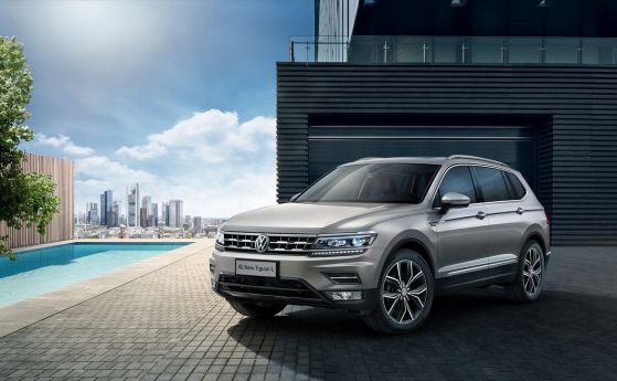Първи официални снимки на новия VW Tiguan Allspace