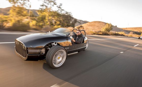 Vanderhall Venice:  "Бюджетната" триколка с 200 коня
