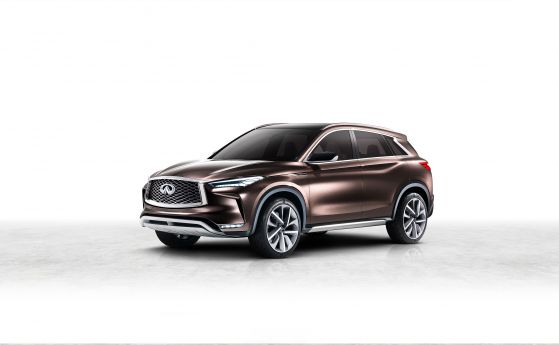 Infiniti показват следващото поколение премиум SUV с QX50 Concept