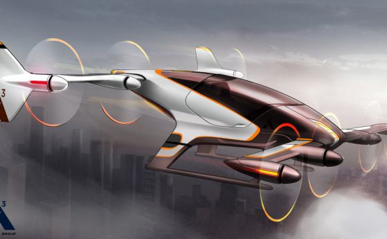 Airbus тества летяща кола тази година