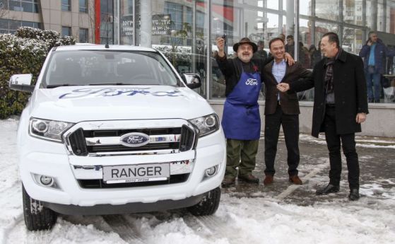 Ути Бъчваров подкара нов Ford Ranger
