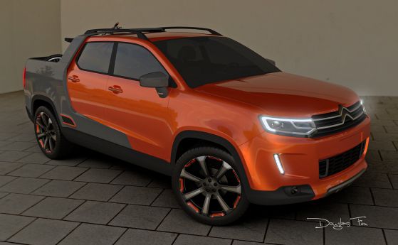 Ето как трябва да изглежда бъдещ пикап на Citroen 