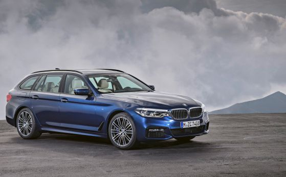 BMW показва новата Серия 5 комби в Женева (видео)