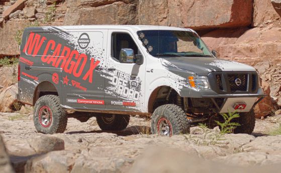 Концепцията Nissan NV Cargo X ще носи доставки по всякакъв терен