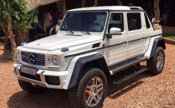 Mercedes-Maybach G650 разкрит още преди Женева (видео)