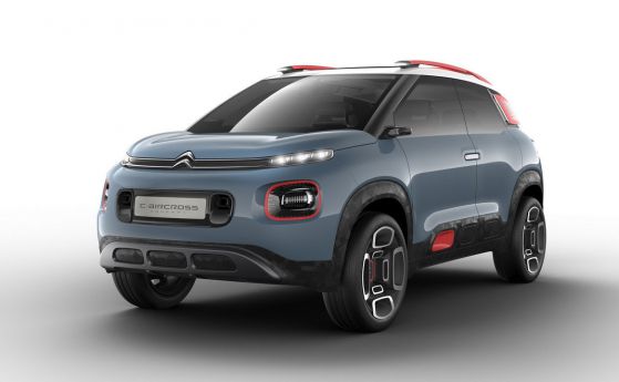 Citroen показаха концепта C-Aircross, с който ще влетят в SUV сегмента 
