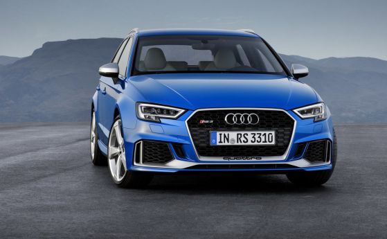 Audi RS3 Sportback пристига в Женева с 400 к.с. 