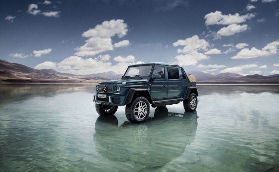 "Майбах" като никой друг: Mercedes-Maybach G650 Landaulet е тук (видео)
