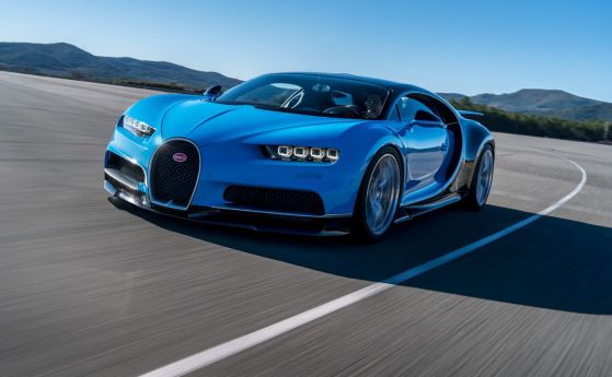 Bugatti Chiron вдигa над 400 км/ч и спира за под 60 секунди 