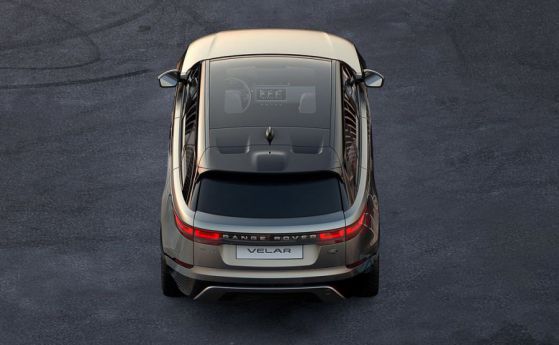 Първи изображения на Range Rover Velar
